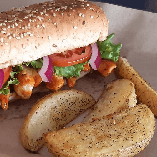 Baguette Pollo a las Hierbas