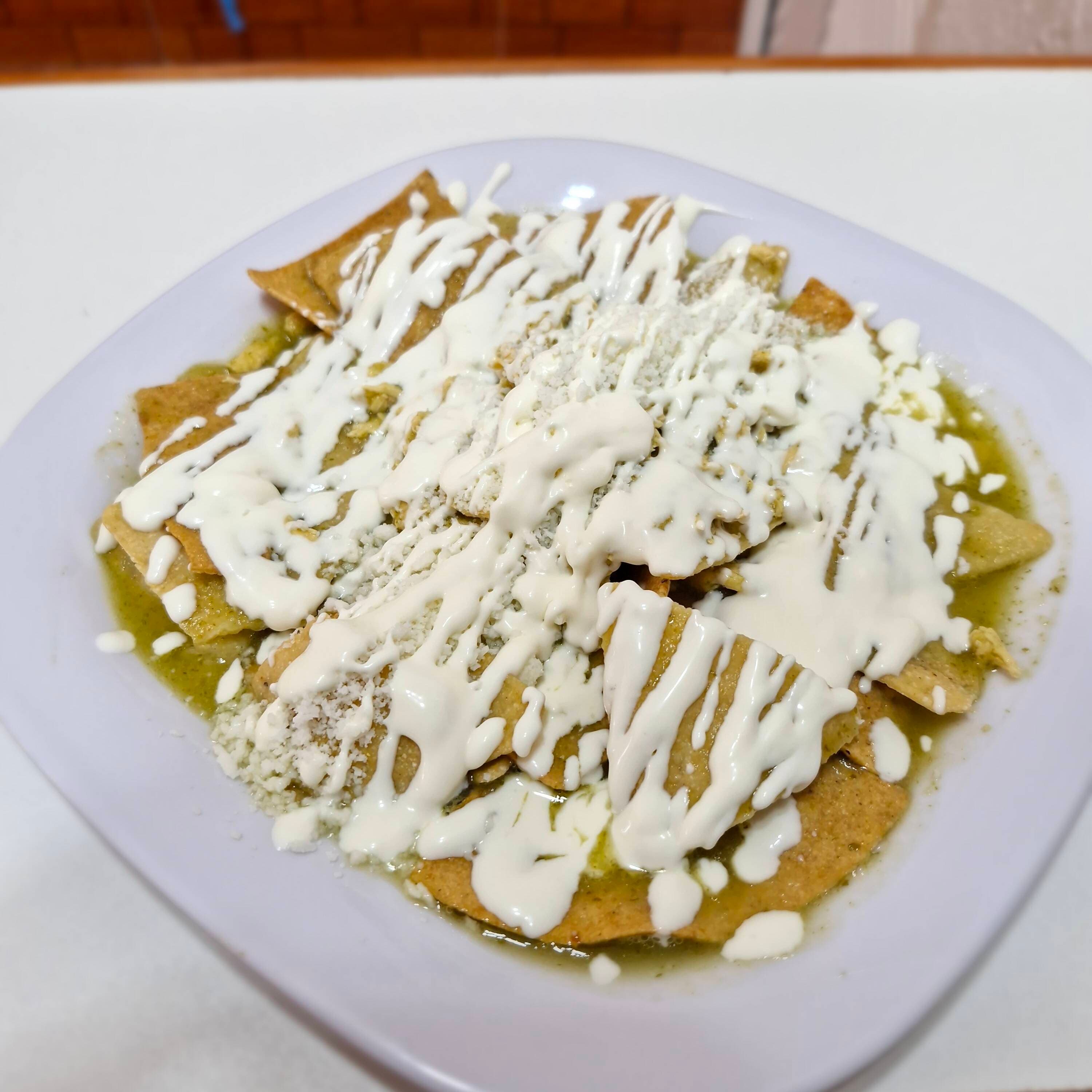 Chilaquiles con Huevo