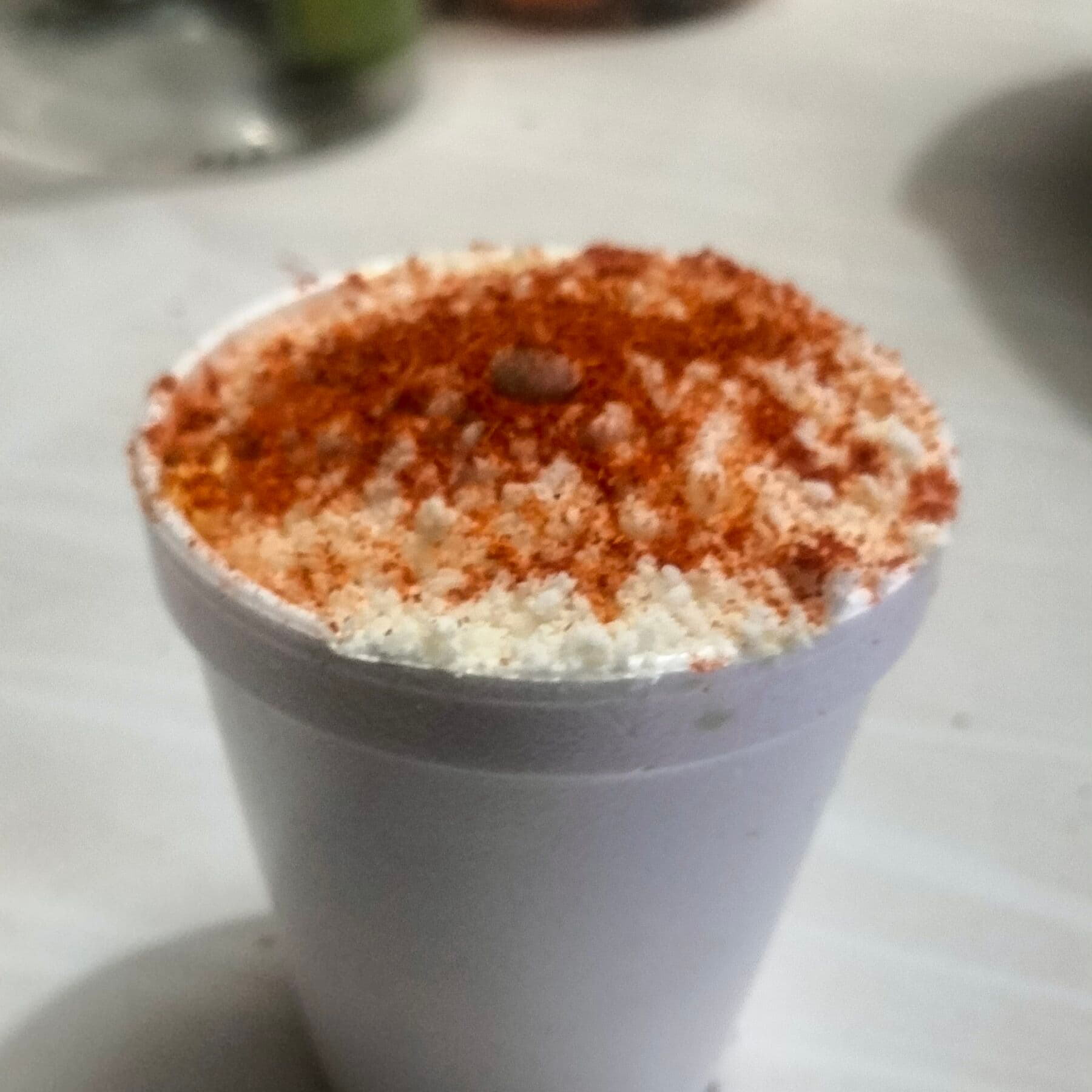 Elote en vaso chico