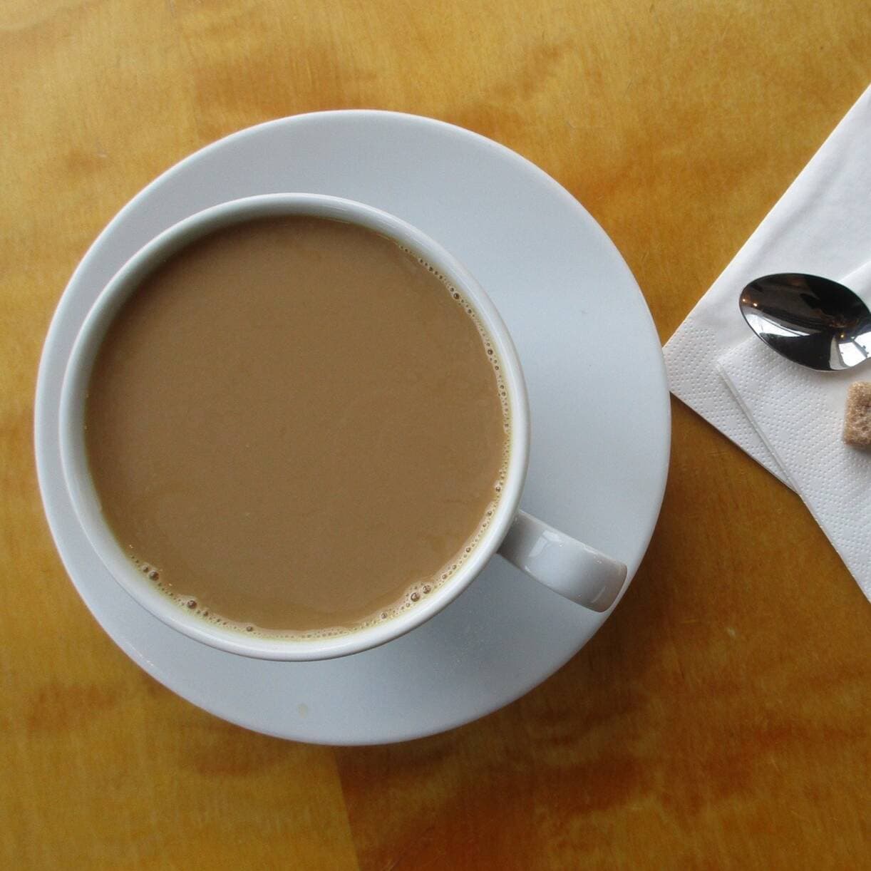 Café Caliente con Leche