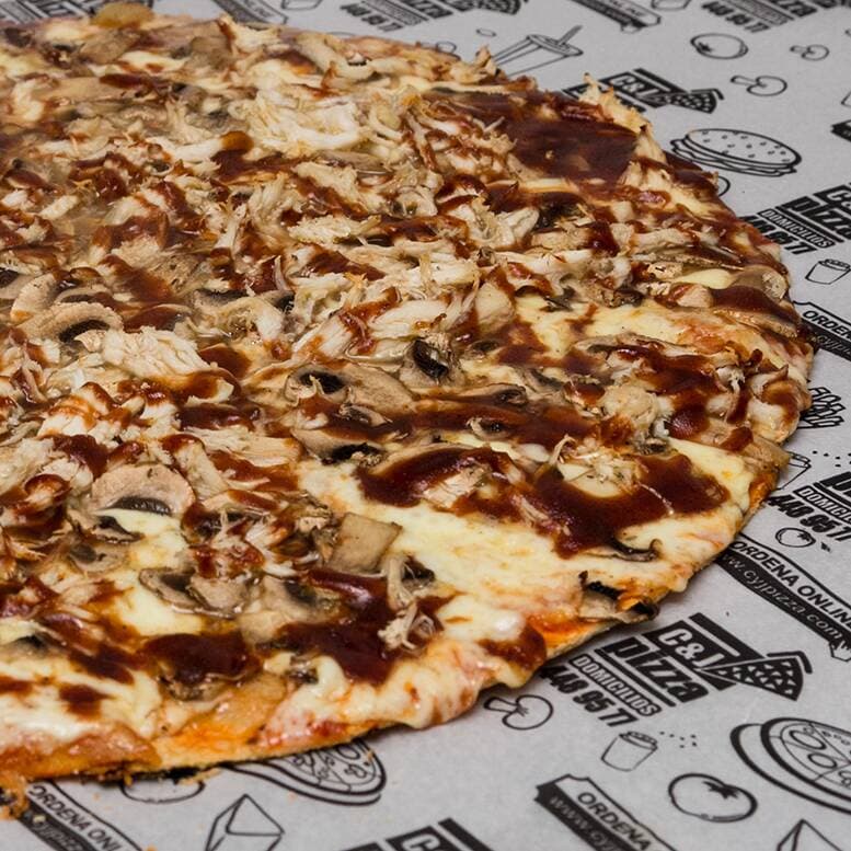 Pizza de cebolla sofrita