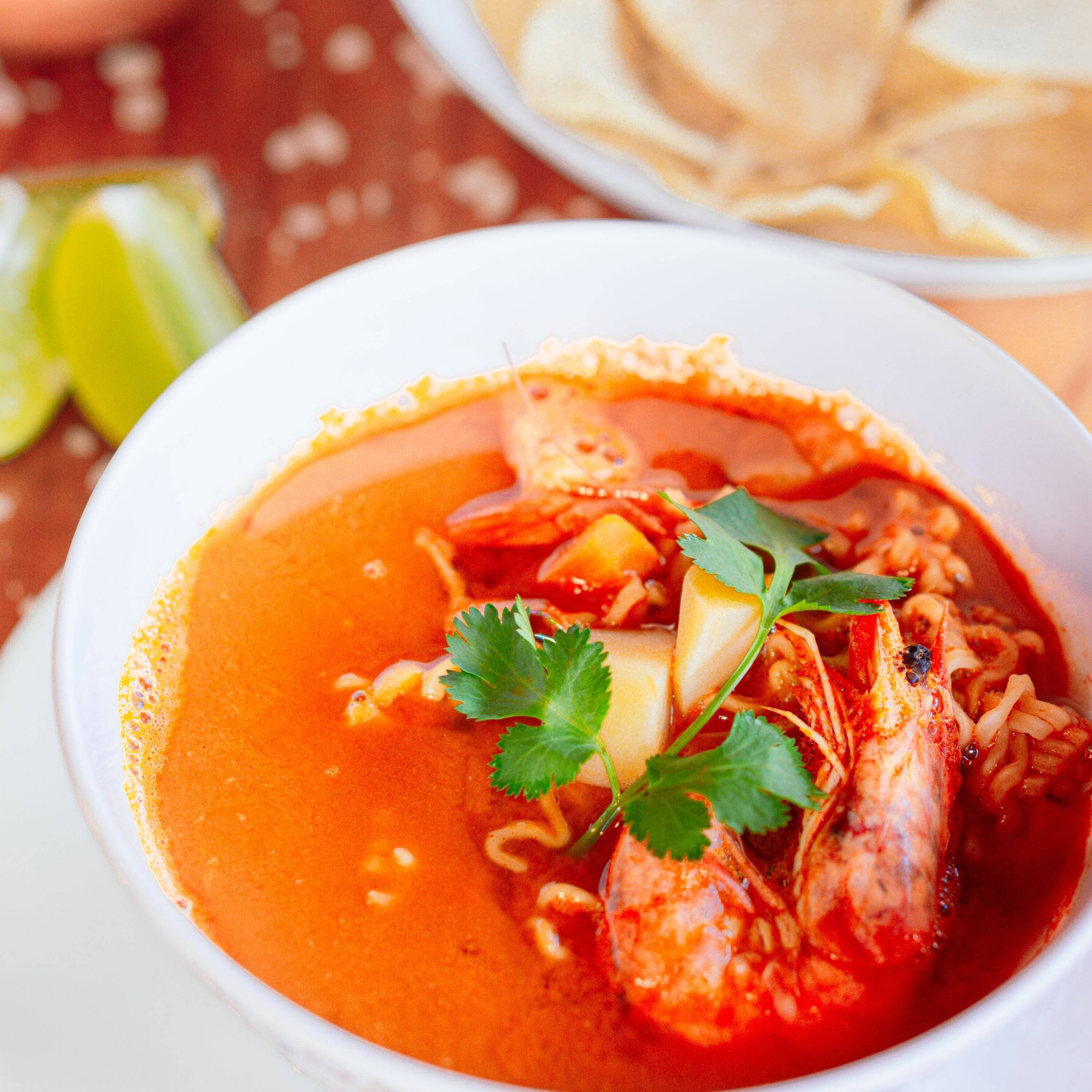 Caldo de Camarón Grande 8 Camarones