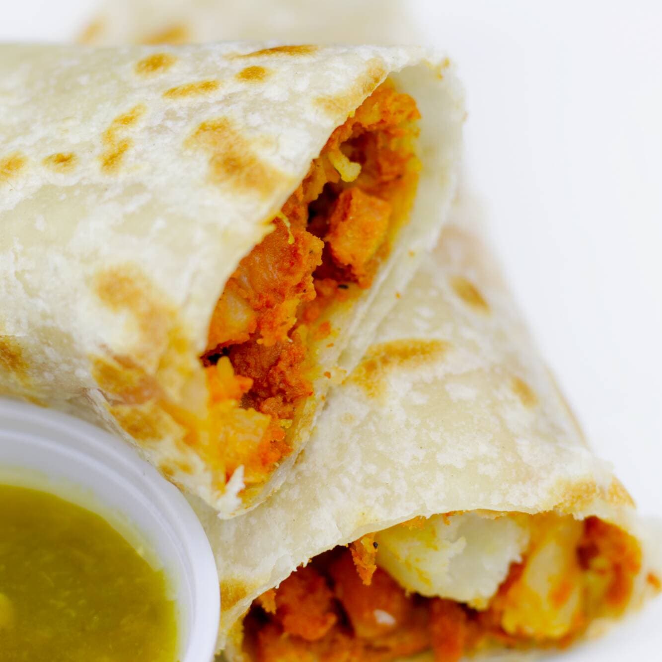 Papa con chorizo