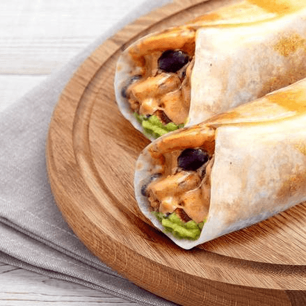 Burrita de huevo con chorizo