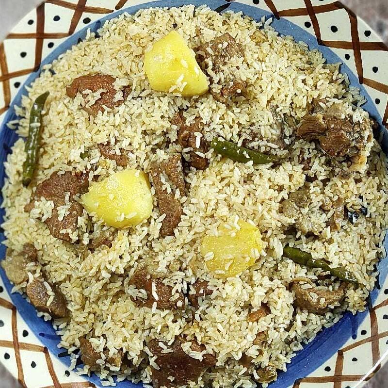 Biryani de Chivo