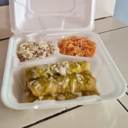 ENCHILADAS VERDES