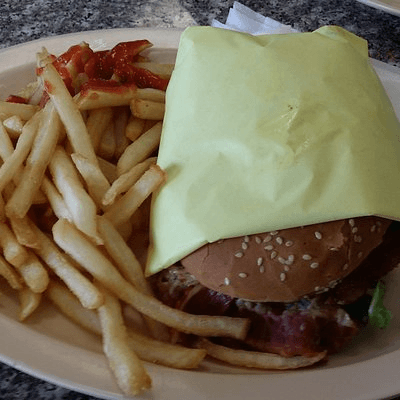 Hamburguesas con papas