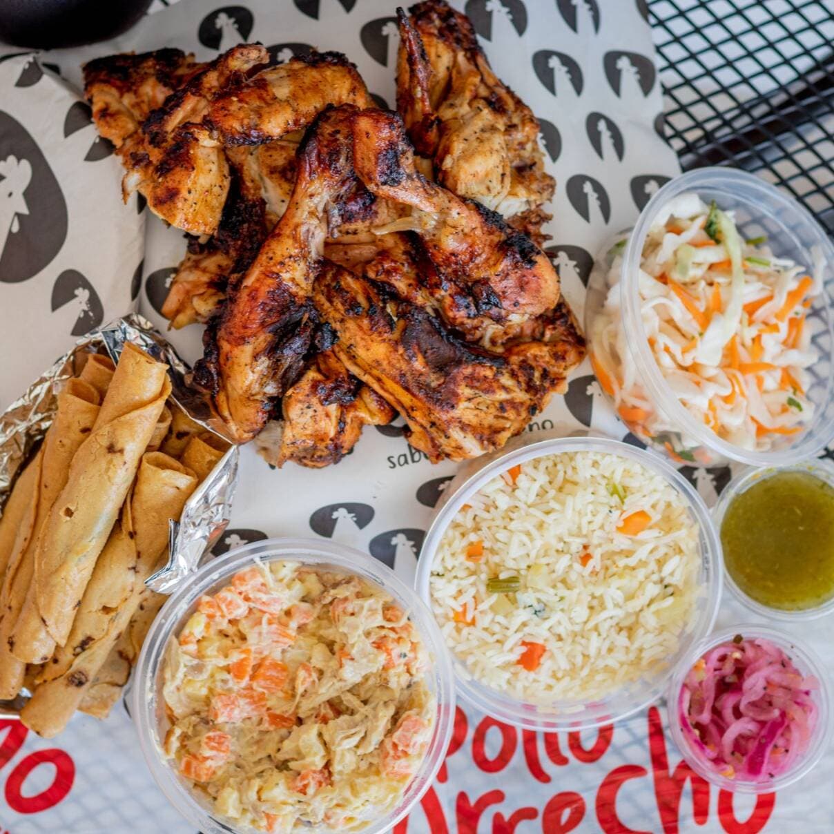 1 1/2 Pollo Arrecho