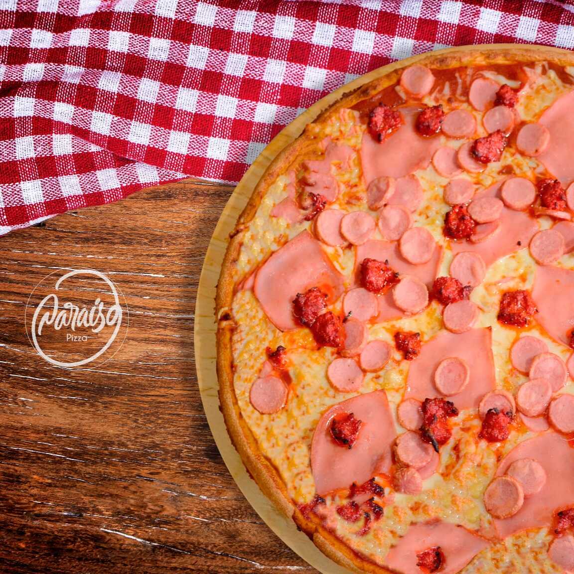 Pizza Grande + Pizza Mediana