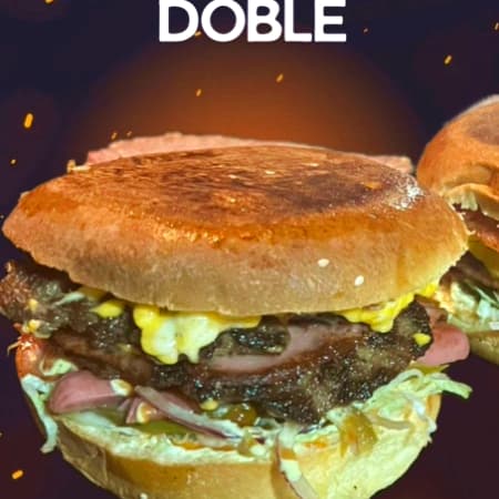 Hamburguesa Doble Carne