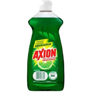 LAVATRAS LIQ AXION LIMON 640 ML