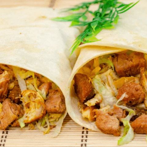 2 Shawarma de Pollo + Pepsi 350 ML