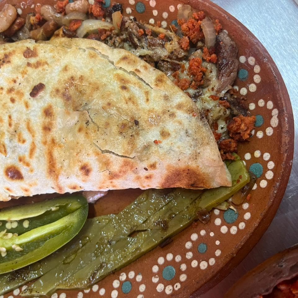 Quesadilla de  Chorizo Argentino