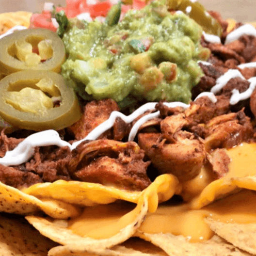 NACHOS CON PASTOR