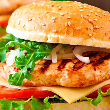 HAMBURGUESA DE BONDIOLA DE CERDO