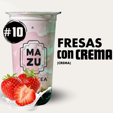 Fresas con Crema