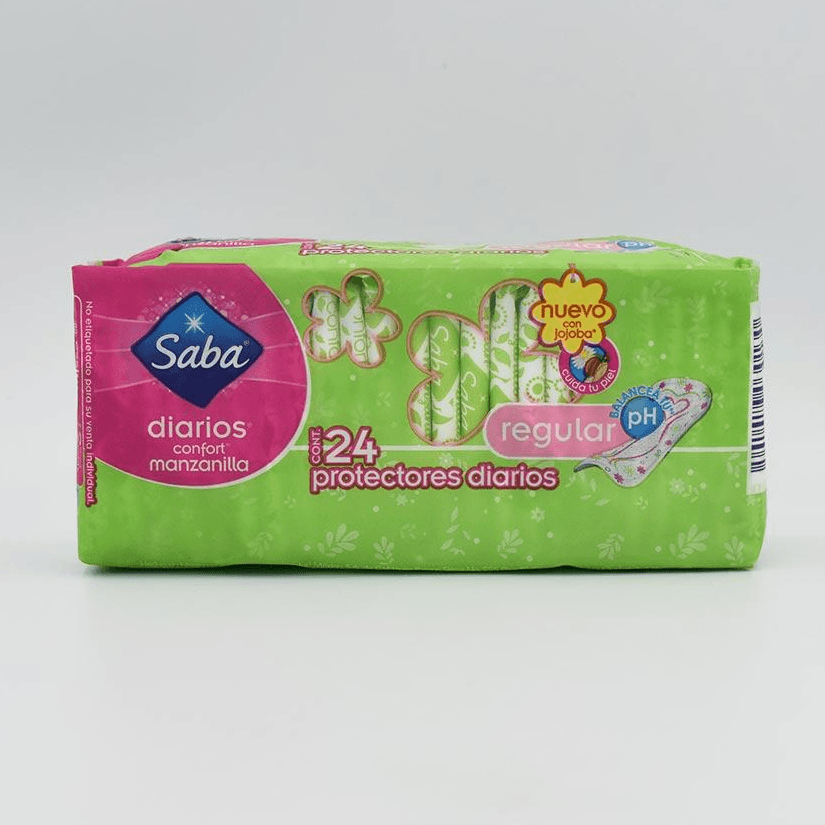 PROTECTORES INTIMOS MANZANILLA 20 PZ