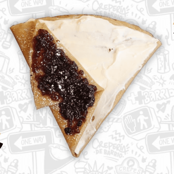 Crepa de Mermelada con Philadelphia