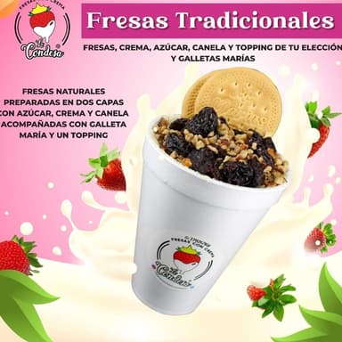 Fresas con Crema Familiar (1774 Ml)