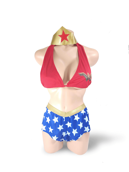 CONJUNTO DE SHORT DE MUJER MARAVILLA