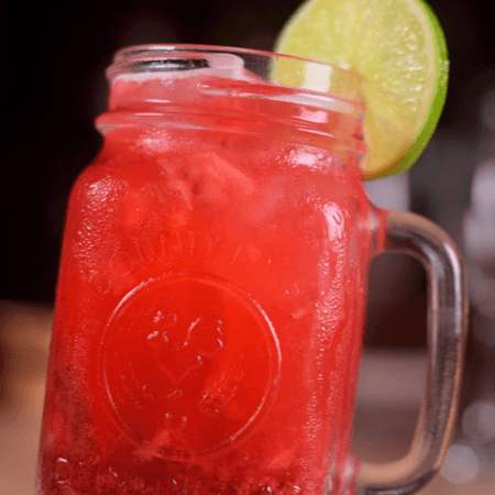 Soda Italiana de Frutos Rojos