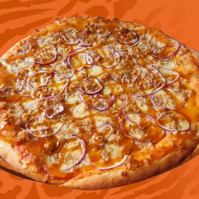 Pizza de Rugido Mango-Habanero