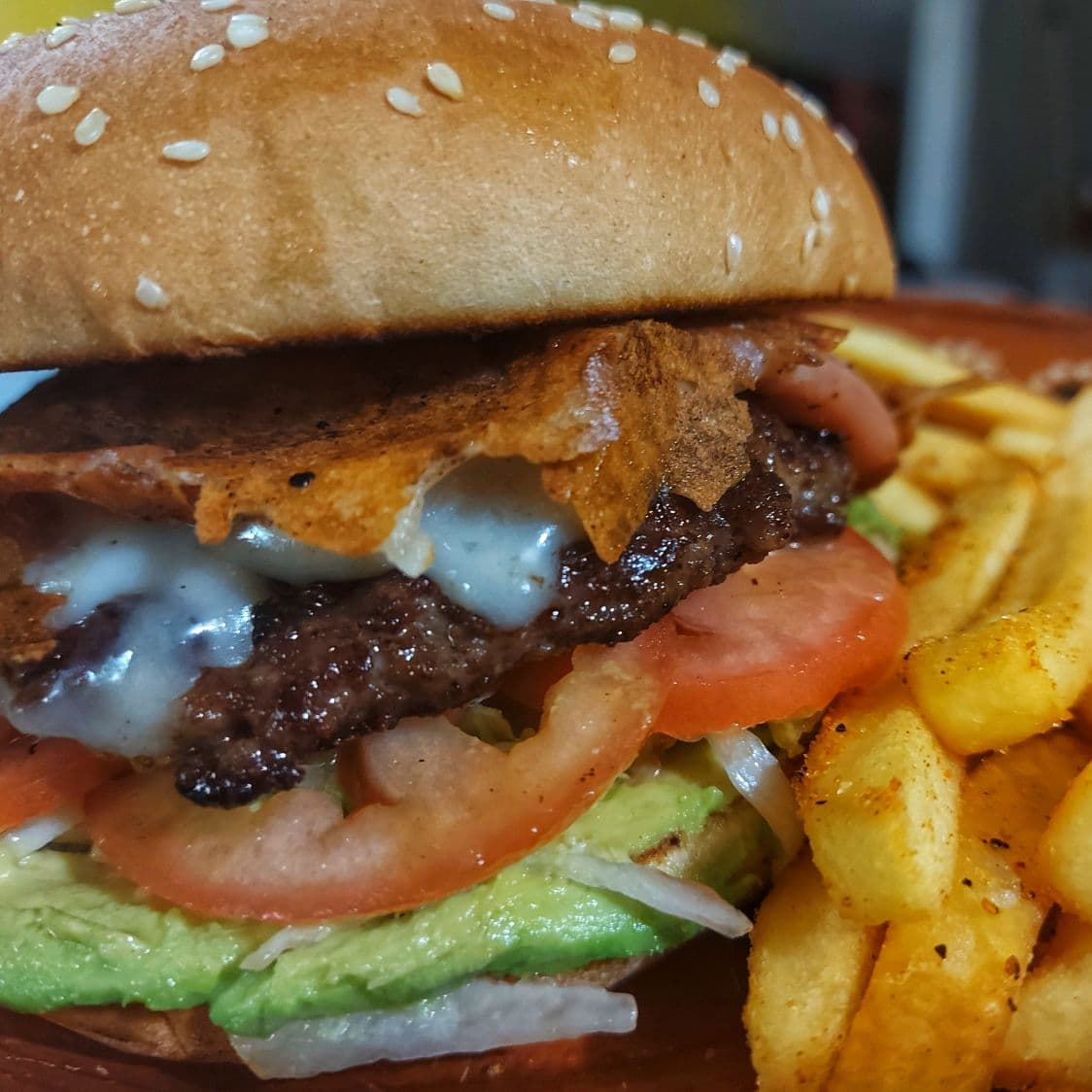 Burger Chihuahua con Papas