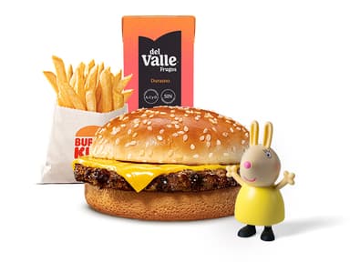 King Jr. Hamburguesa con Queso