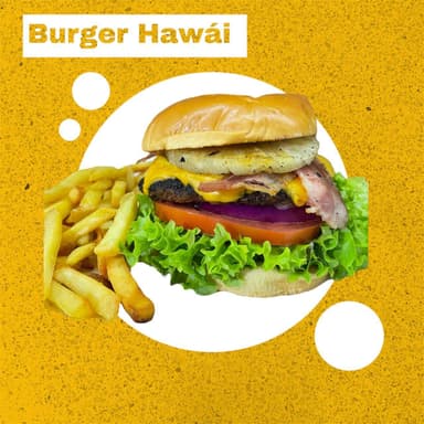 Hamburguesa Hawaiana
