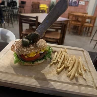 Hamburguesa de Arrachera