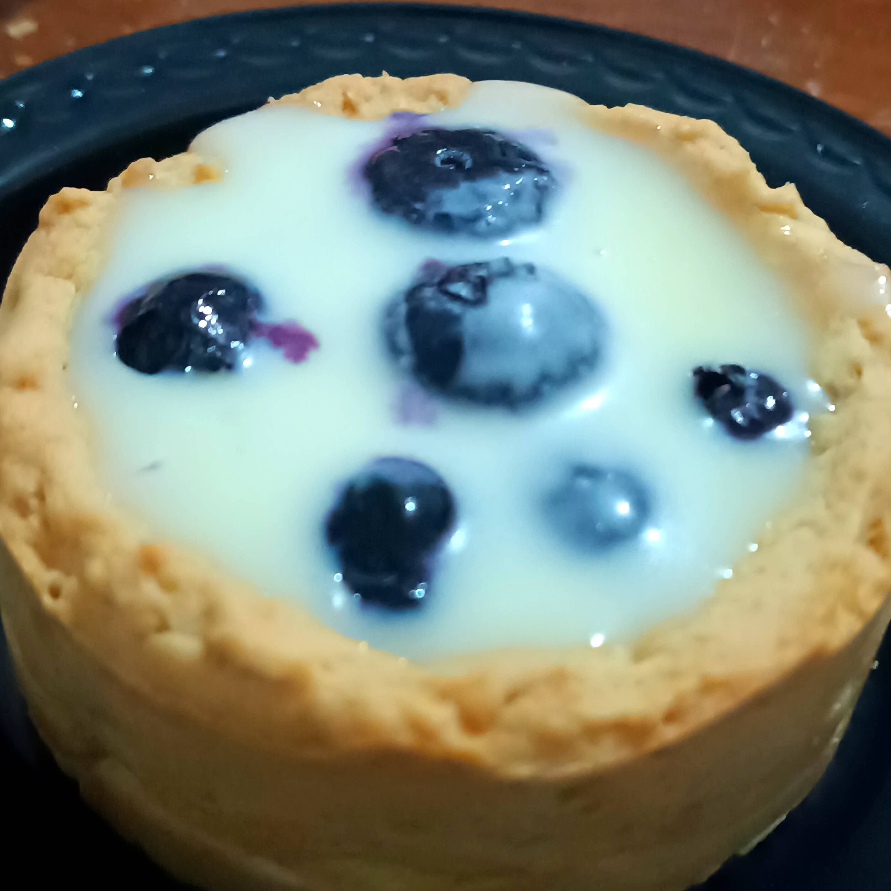 Tarta de Blueberry con Chocolate Blanco