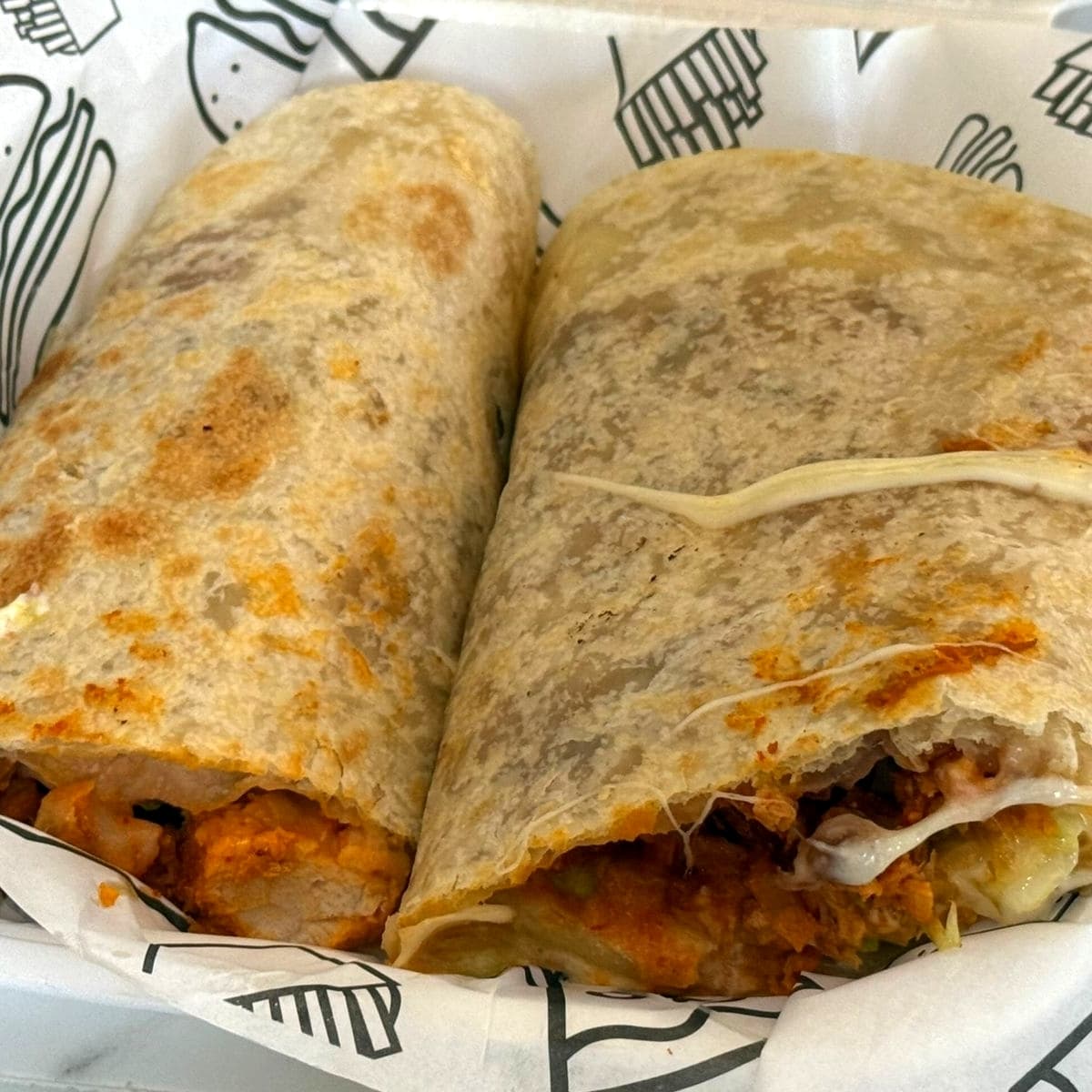 Súper Quesadilla de Pierna