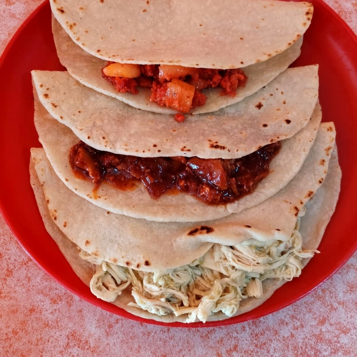 Quesadillas Guiso