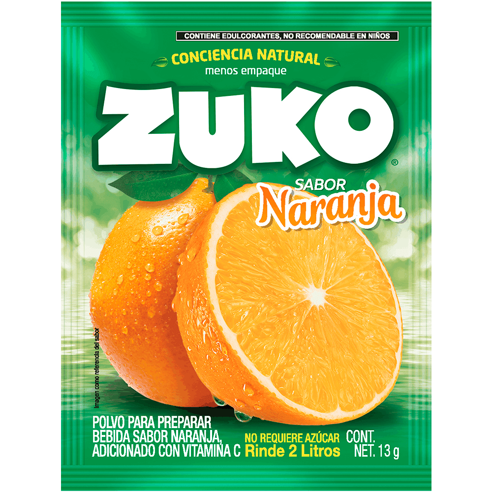 ZUKO REGULAR NARANJA 13GR