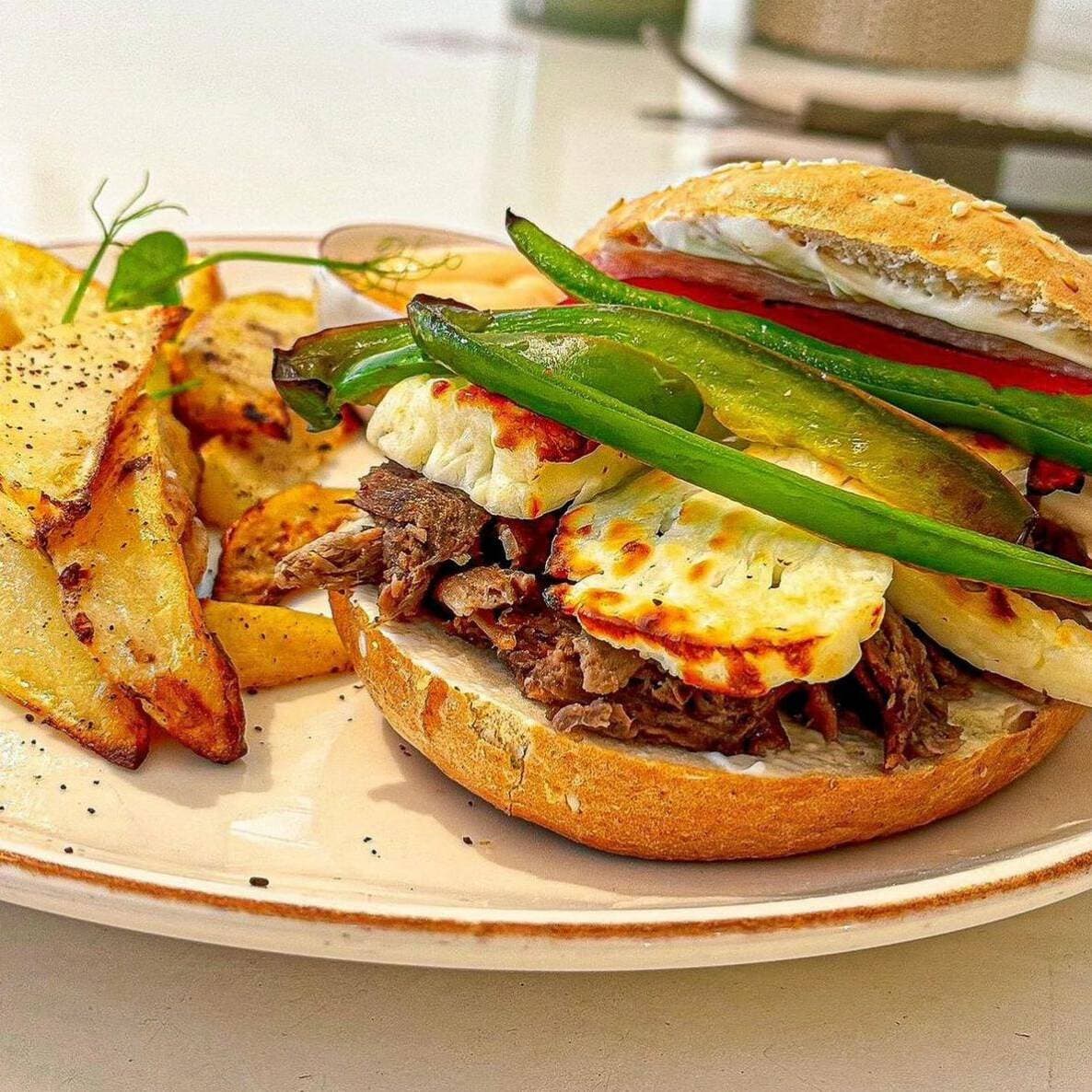 Beef Bagel