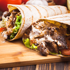 MEGA BURRITO DE BISTEC EN SALSA VERDE