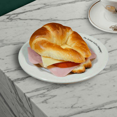 Croissant de Jamón y Queso