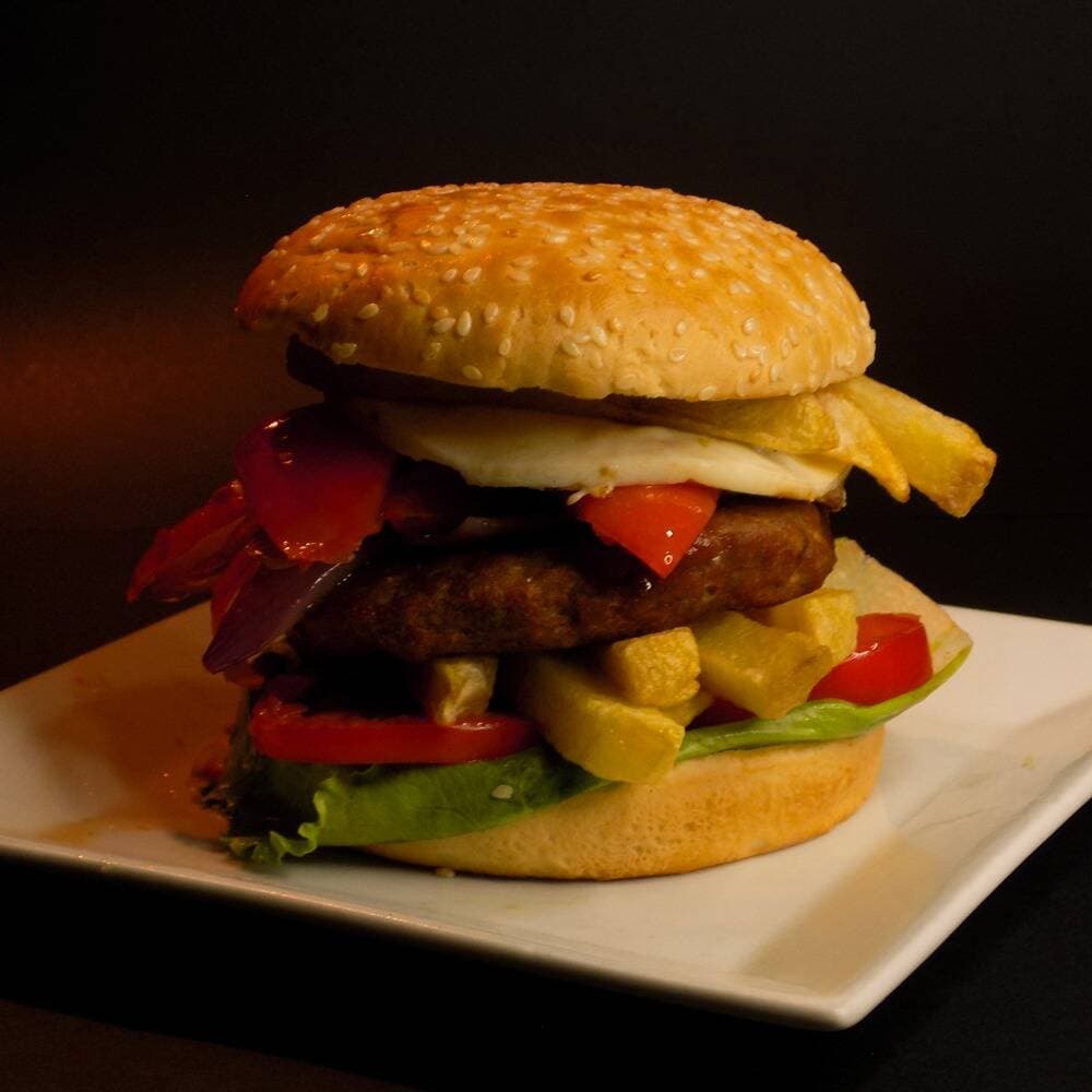 Hamburguesa Salteada