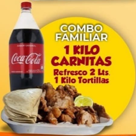 Combo Familiar 3 Mixto Refresco Tortilla