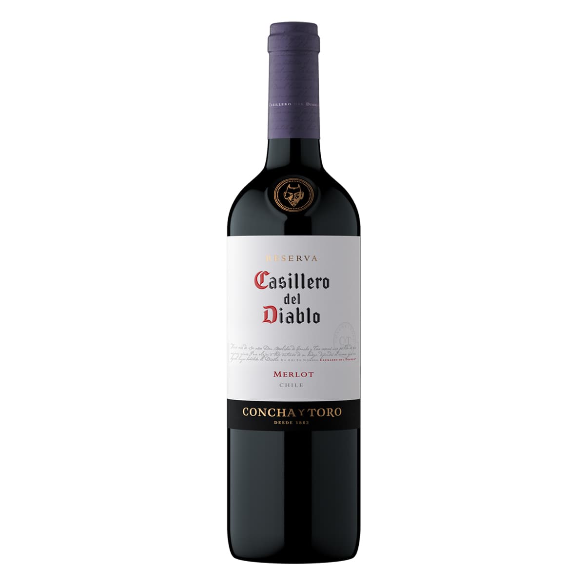 Casillero del Diablo Vino Tinto Reserva Merlot 750