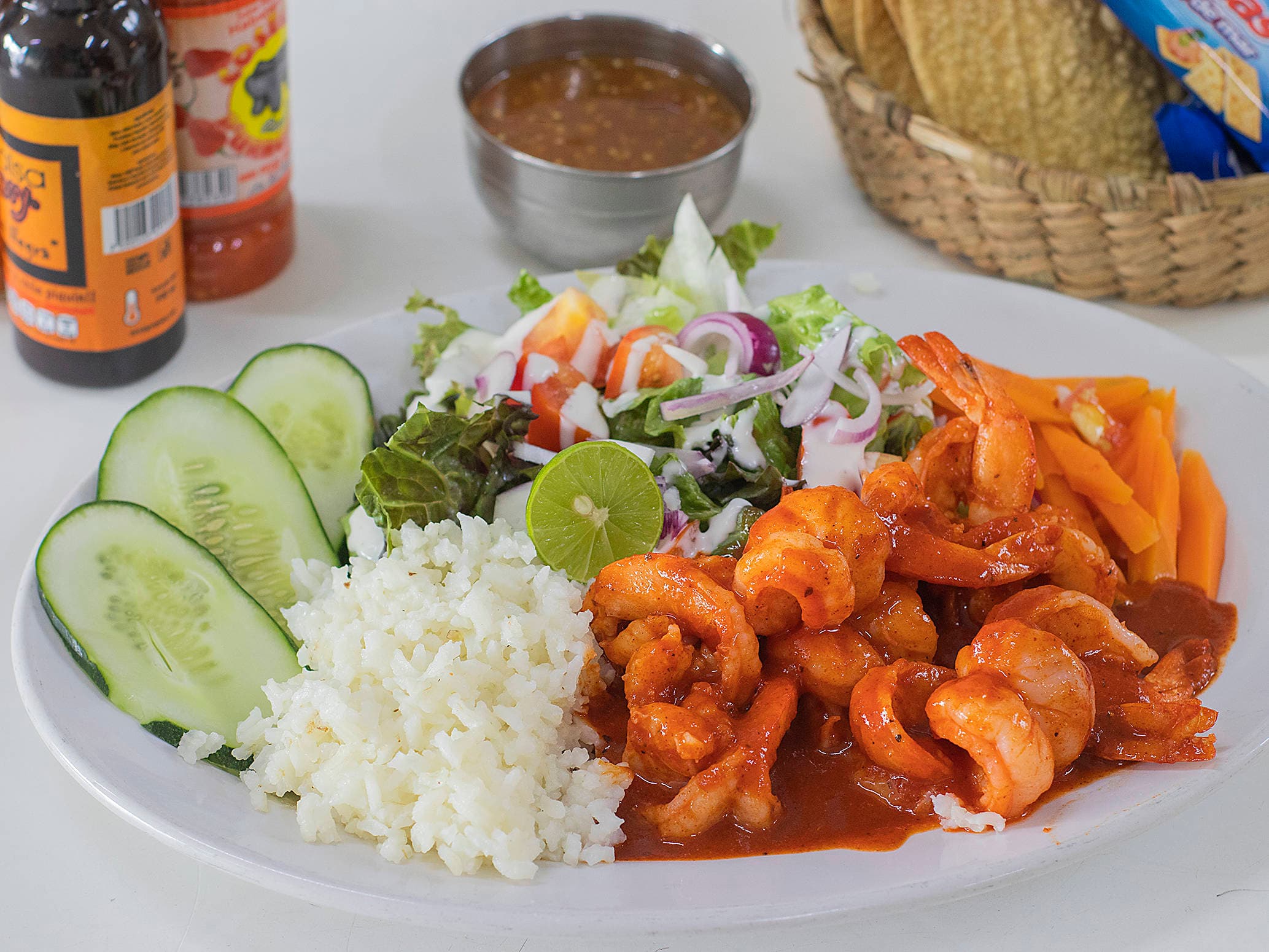Camarones a la Diabla