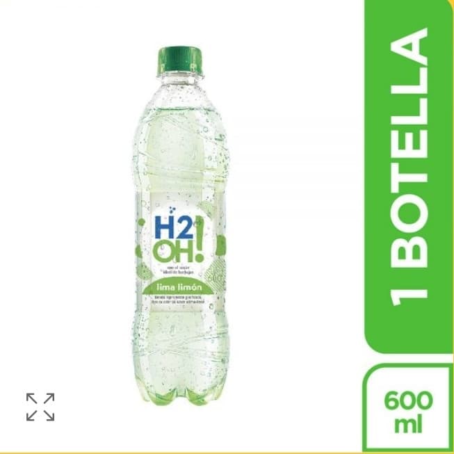 Agua H20 Lima- Limón 600ml