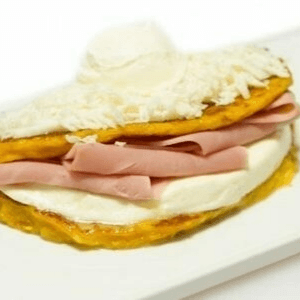Cachapa de Jamón y Queso