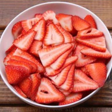Fresas en Rodajas