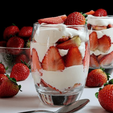 Fresas con Crema