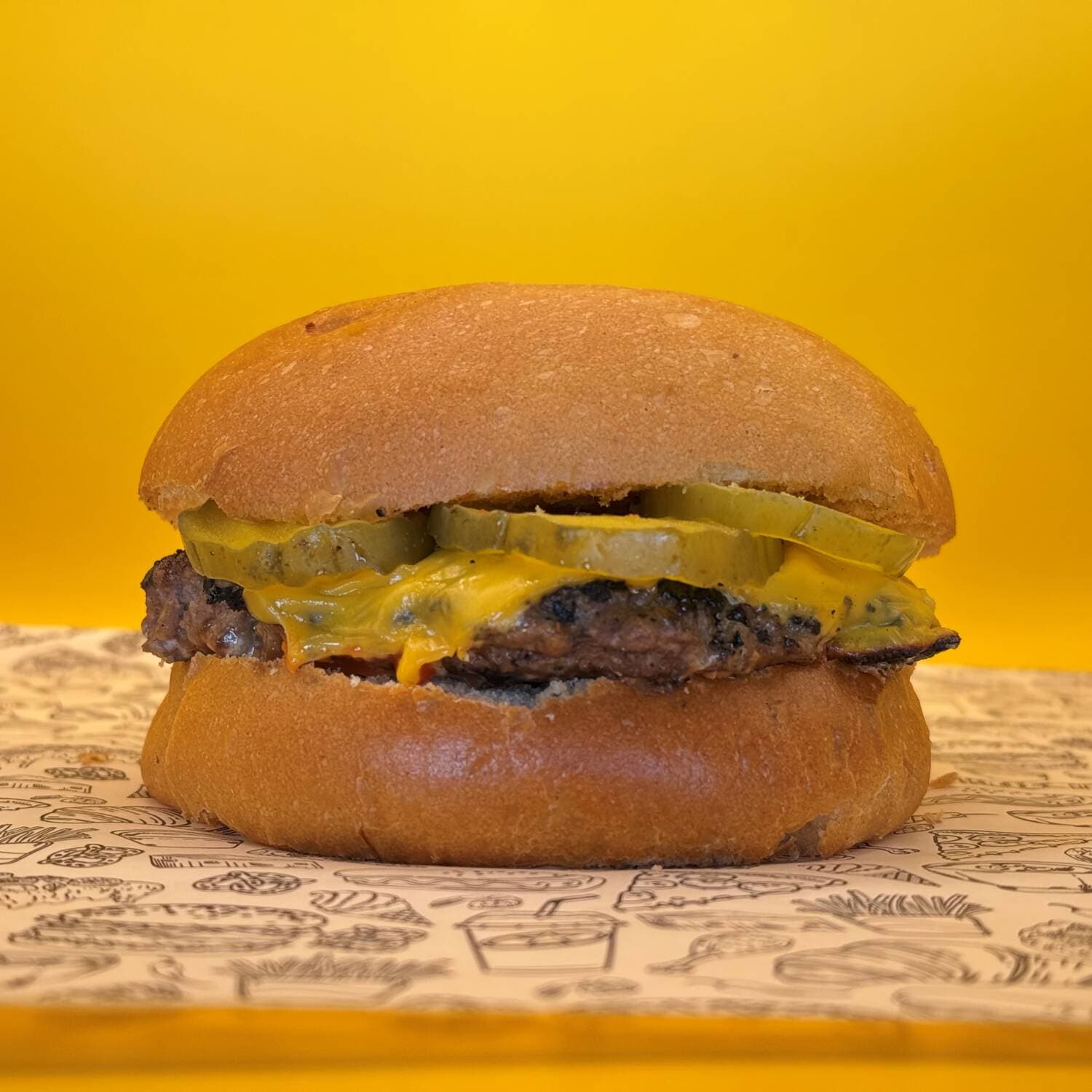 HAMBURGUESA DOBLE CHESSEBURGER