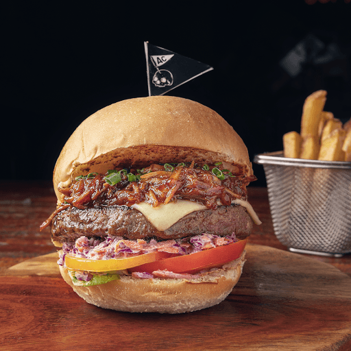 Hamburguesa Pulled Pork en Combo