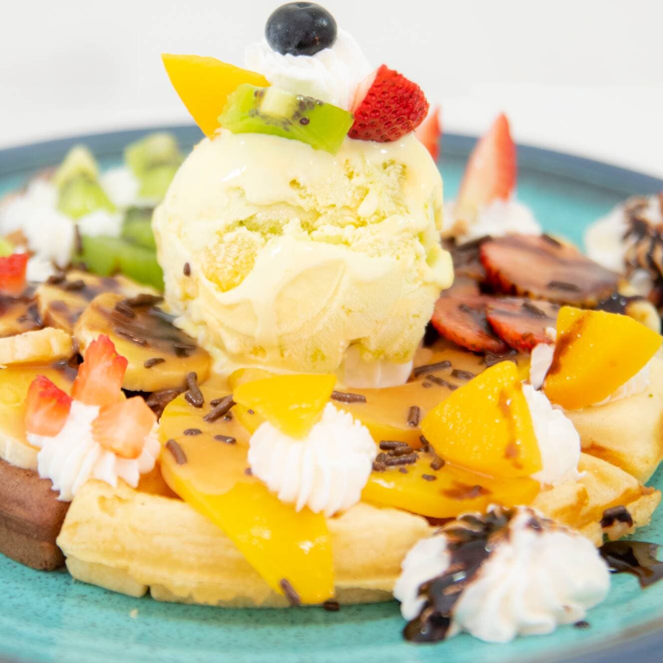 Waffle Frutal Mix