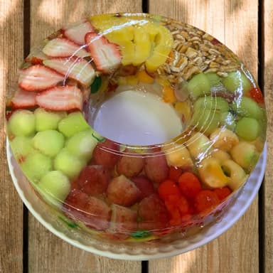 Gelatina Grande de Frutas
