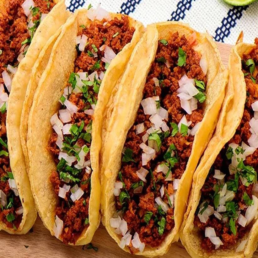 Taco de Chorizo al Carbón